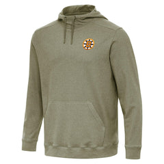 Boston Bruins Antigua Cloud Pullover Hoodie - Olive | NHL on sale