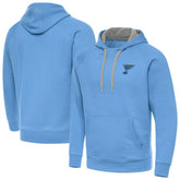St. Louis Blues Antigua Victory Pullover Hoodie - Blue | NHL discount