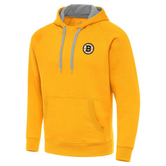 Boston Bruins Antigua Victory Pullover Hoodie - Gold | NHL sale