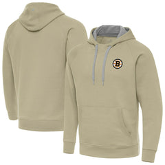 Boston Bruins Antigua Victory Pullover Hoodie - Khaki | NHL sale