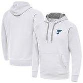St. Louis Blues Antigua Victory Pullover Hoodie - White | NHL near me