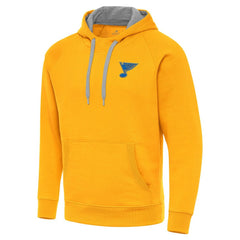 St. Louis Blues Antigua Victory Pullover Hoodie - Gold | NHL sale