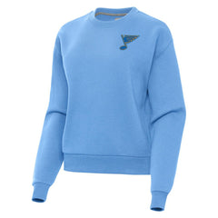 St. Louis Blues Antigua Women's Victory Pullover Sweatshirt - Blue | NHL on sale