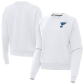 St. Louis Blues Antigua Women's Victory Pullover Sweatshirt - White | NHL discount