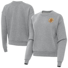 Boston Bruins Antigua Women's Victory Pullover Sweatshirt - Heather Gray | NHL on sale