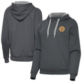 Boston Bruins Antigua Women's Victory Pullover Hoodie - Charcoal | NHL Lifestyle