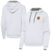 Boston Bruins Antigua Women's Victory Pullover Hoodie - White | NHL online