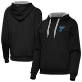 St. Louis Blues Antigua Women's Victory Pullover Hoodie - Black | NHL near me