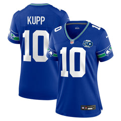 Cooper Kupp Seattle Seahawks Women's Alternate 50th Season Game Jersey - Royal - Nike