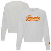 Phoenix Suns Sportiqe Women's Genuine Issue Collection Ashlyn Raglan Sweatshirt Gray