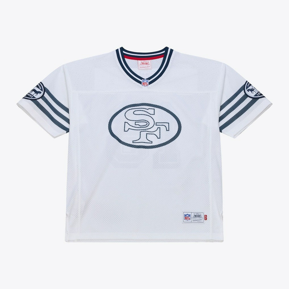 Joe Montana San Francisco 49ers x Levi's Unisex Legacy Jersey - White - Mitchell & Ness