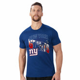 New York Giants MSX by Michael Strahan Performance T-Shirt - Royal - NFL