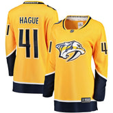 Nicolas Hague Nashville Predators Fanatics Women's Home Breakaway Jersey - Gold | Fanatics Lifestyle