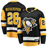 Parker Wotherspoon Pittsburgh Penguins Fanatics Home Breakaway Jersey - Black | Fanatics Lifestyle