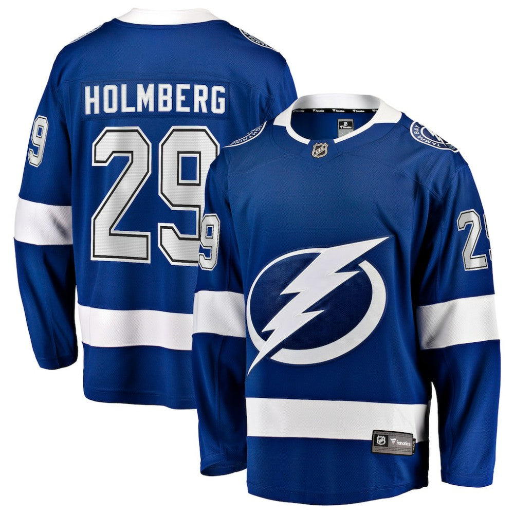 Pontus Holmberg Tampa Bay Lightning Fanatics Home Breakaway Jersey - Blue | Fanatics discount