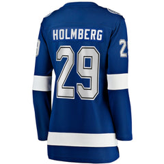 Pontus Holmberg Tampa Bay Lightning Fanatics Women's Home Breakaway Jersey - Blue | Fanatics Lifestyle