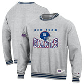 New York Giants Champion Reverse Weave Fleece Sweatshirt - Heather Gray - NFL