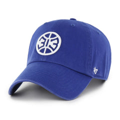 47 brand Detroit Pistons '47 Alternate Core Logo Clean Up Adjustable Hat Royal