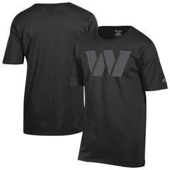 Washington Commanders Champion Tonal Logo T-Shirt - Black - NFL