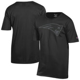New England Patriots Champion Tonal Logo T-Shirt - Black - NFL