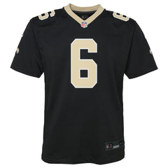 Tyler Shough New Orleans Saints Youth Team Game Jersey - Black - Nike