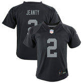 Ashton Jeanty Las Vegas Raiders Preschool Team Player Game Jersey - Black - Nike