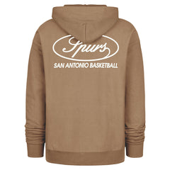 47 brand San Antonio Spurs '47 Triple Double Foundation Premium Hoodie Sweatshirt Khaki