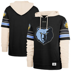 47 brand Memphis Grizzlies '47 Split Zone Cornerback Duo Hoodie Black