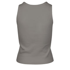 47 brand Dallas Mavericks '47 Women's Cropped Skyhook Baby Rib Tank Gray