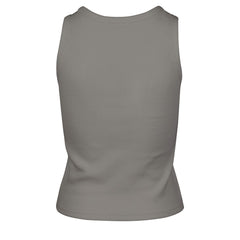 47 brand New York Knicks '47 Women's Cropped Skyhook Baby Rib Tank Gray