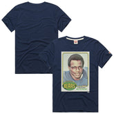 Walter Payton Chicago Bears Homage Unisex NFL Topps Trading Card Tri-Blend T-Shirt - Navy - NFL