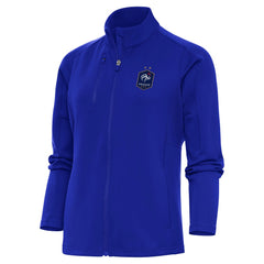 France National Team Antigua Women's Genesis Full-Zip Jacket Royal
