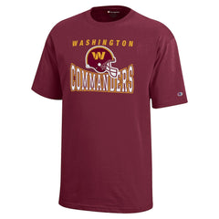 Washington Commanders Champion Youth Graphic T-Shirt - Burgundy - NFL