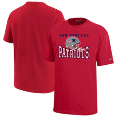New England Patriots Champion Youth Graphic T-Shirt - Red - NFL