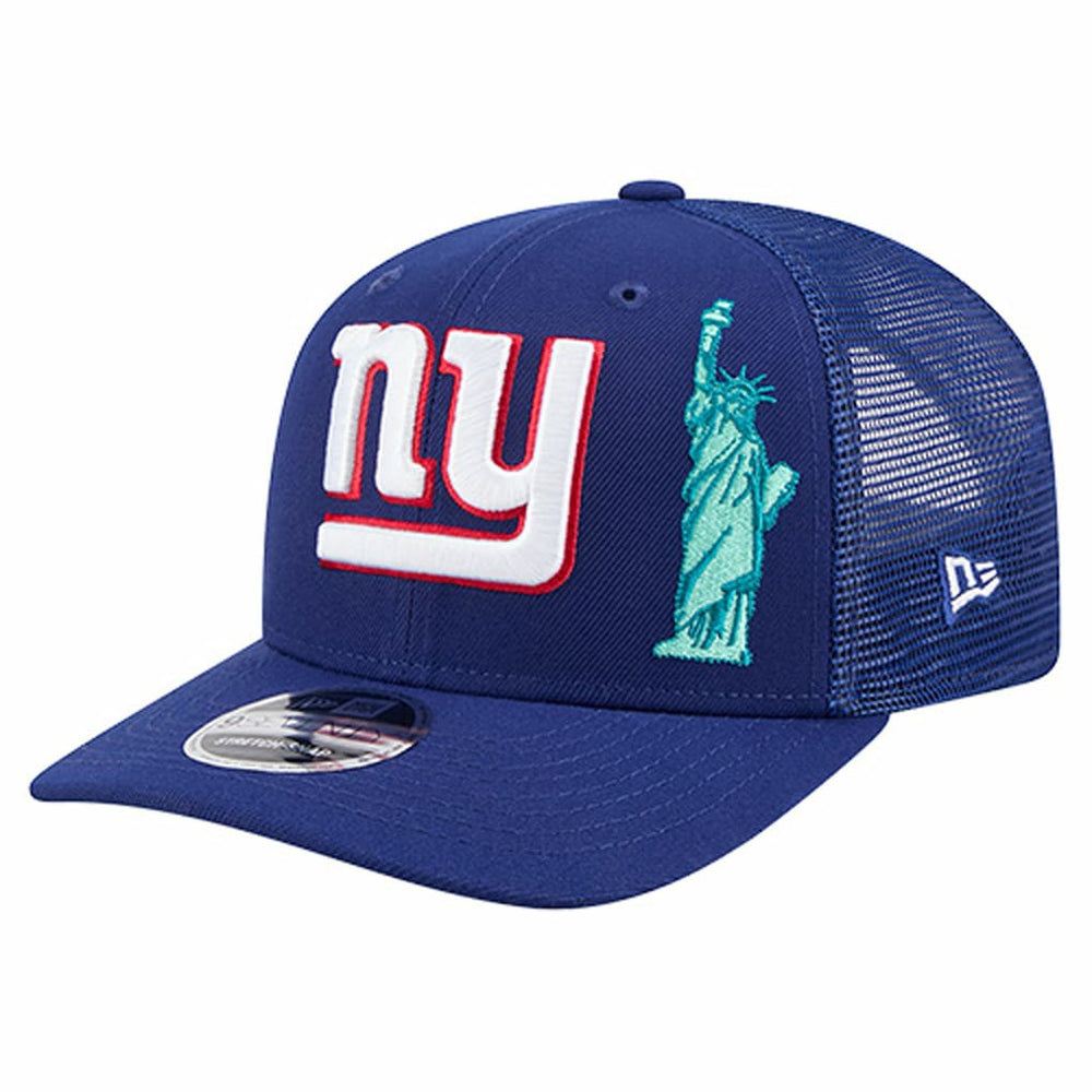 New York Giants New Era Liberty 9SEVENTY Adjustable Trucker Hat - Royal - NFL