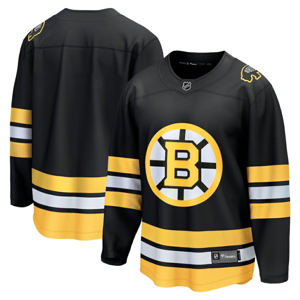 Boston Bruins Fanatics Anniversary Home Breakaway Jersey - Black | Fanatics online