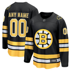 Boston Bruins Fanatics Home Breakaway Custom Jersey - Black | Fanatics on sale
