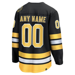 Boston Bruins Fanatics Home Breakaway Custom Jersey - Black | Fanatics on sale