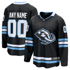 Utah Mammoth Fanatics Home Breakaway Custom Jersey - Black | Fanatics Clearance