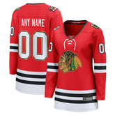 Chicago Blackhawks Fanatics Women's Centennial Breakaway Custom Jersey - Red | Fanatics sale