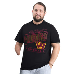Washington Commanders G-III Sports by Carl Banks Adaptive Headliner Graphic T-Shirt - Black - NFL