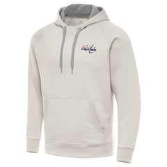 Washington Capitals Antigua Victory Pullover Hoodie - Cream | NHL online