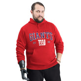 New York Giants G-III Sports by Carl Banks Adaptive Team Spirit Graphic Fleece Pullover Hoodie - Red - NFL