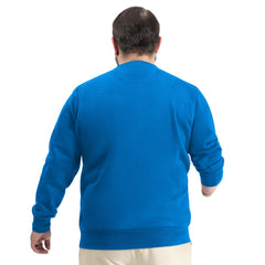 Detroit Lions G-III Sports by Carl Banks Adaptive Headliner Team Name Graphic Fleece Pullover Sweatshirt - Blue - NFL