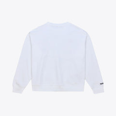 Mitchell & Ness Chicago Bulls Women's Lightweight Block Letter Sweatshirt White