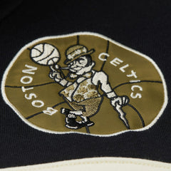 Mitchell & Ness Boston Celtics Double Clutch Head Coach Hoodie Olive