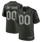 New York Jets 2025 Rivalries Collection Custom Game Jersey - Gotham Green - Nike