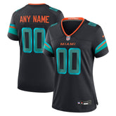 Miami Dolphins Women's 2025 Rivalries Collection Custom Game Jersey - Pitch Blue - Nike