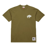 Buffalo Bills Vintage Logo Premium T-Shirt - Olive - Mitchell & Ness