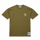 Green Bay Packers Vintage Logo Premium T-Shirt - Olive - Mitchell & Ness